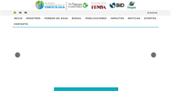 Desktop Screenshot of fondosdeagua.org